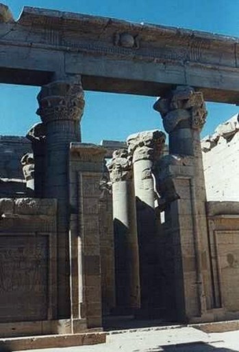 Eingangsbereich des Tempels