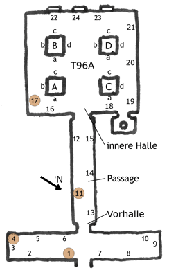 Plan der Kapelle
